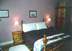 One of the four ensuite rooms.
