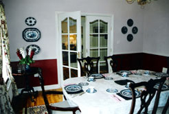 The Breakfast room in Kilbora Bed & Breakfast.
